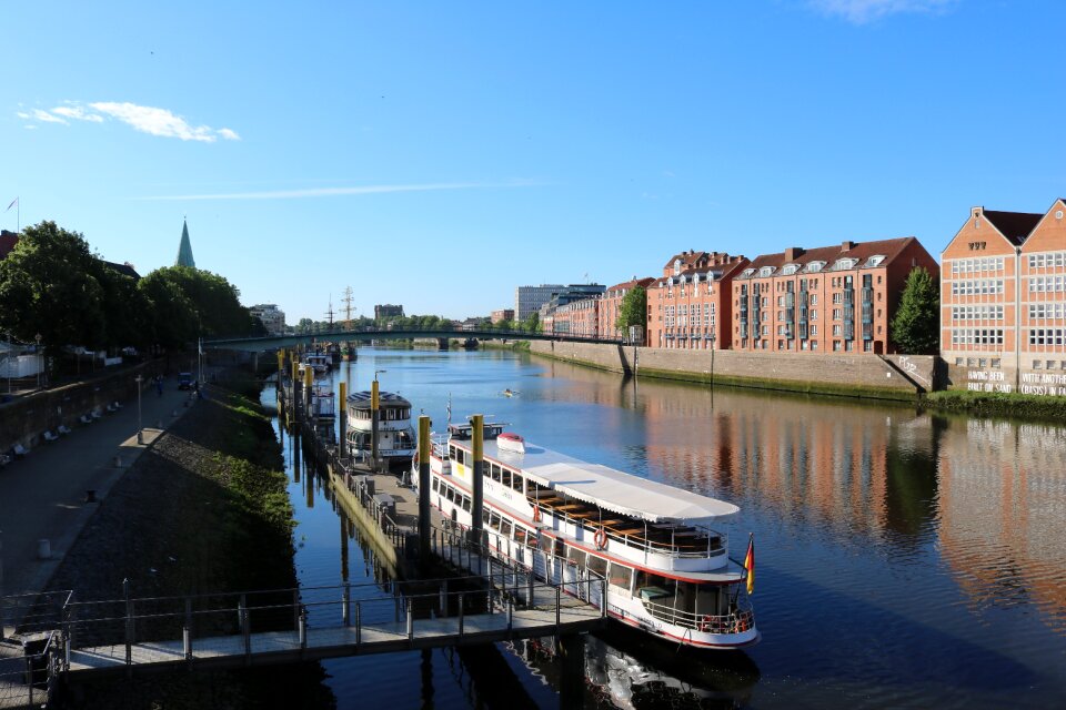 Water river ships