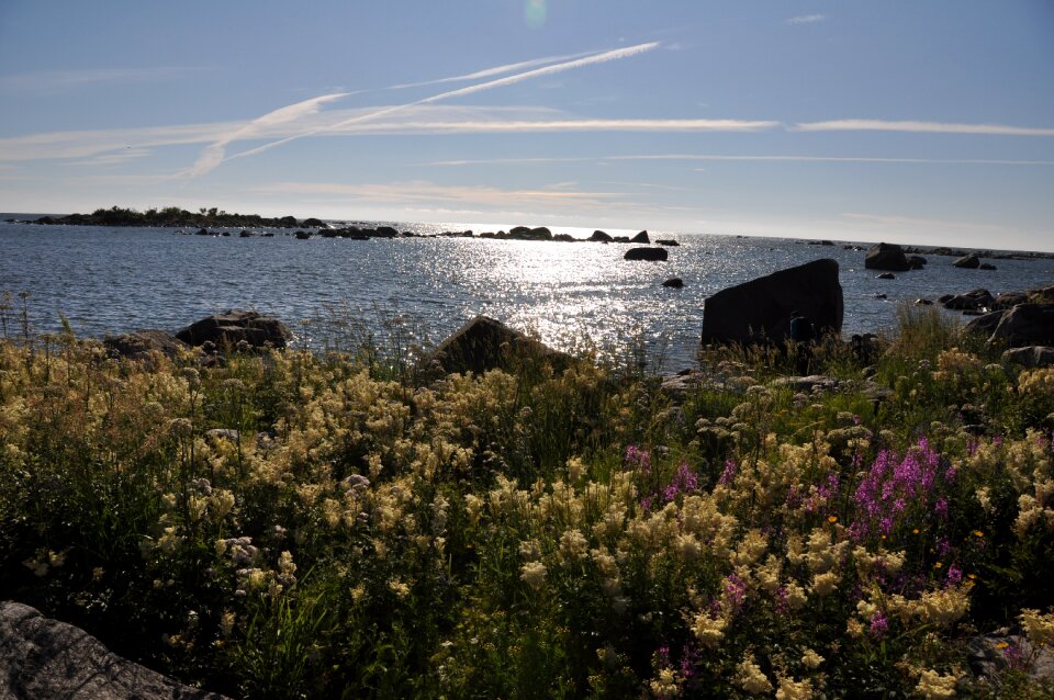 Sky landscape scandinavia