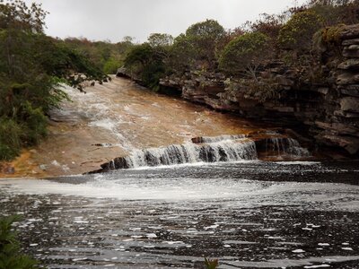 Waterfall chapada diamantina bahia photo