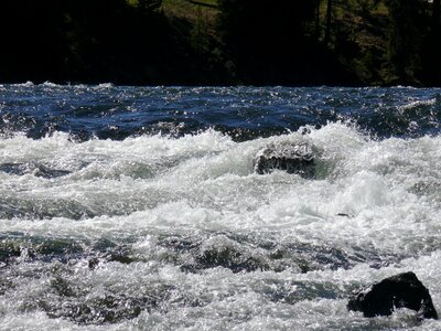 Nature river foam