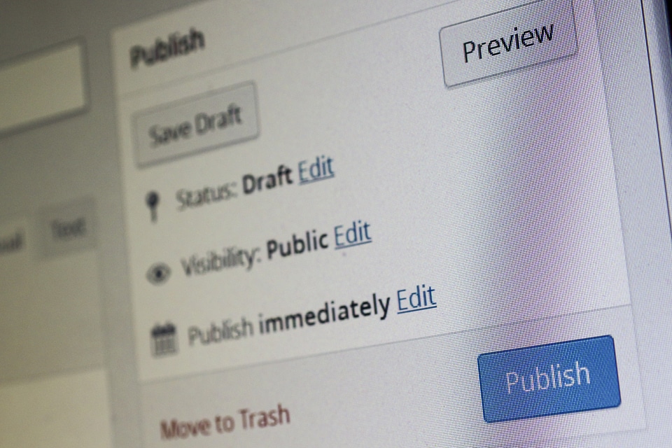 Editorial content web