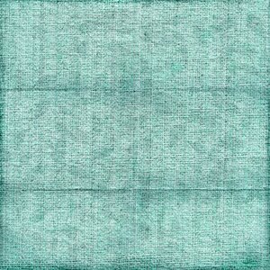 Turquoise fabric green linen paper