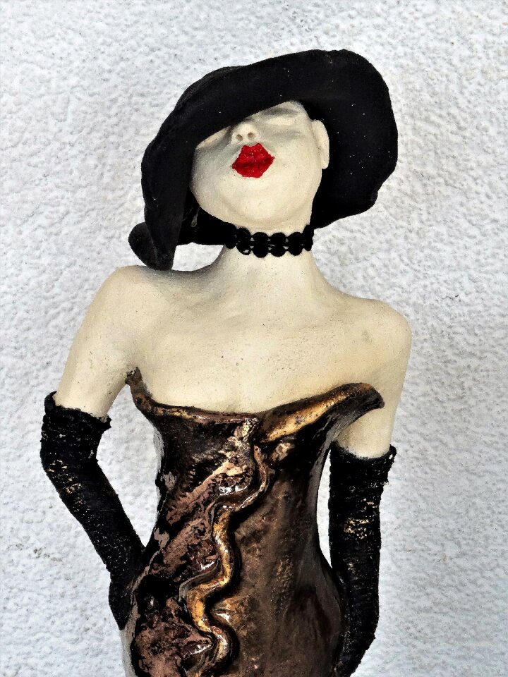 Modern art artwork stone figure