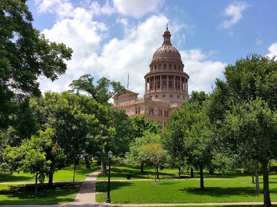 Downtown government landmark