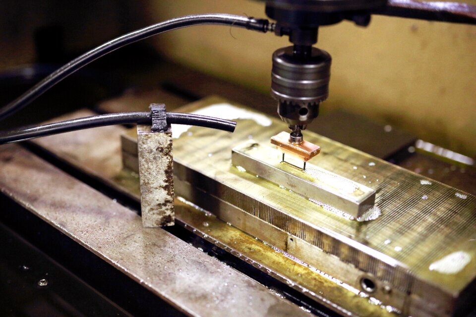 Machine products factory