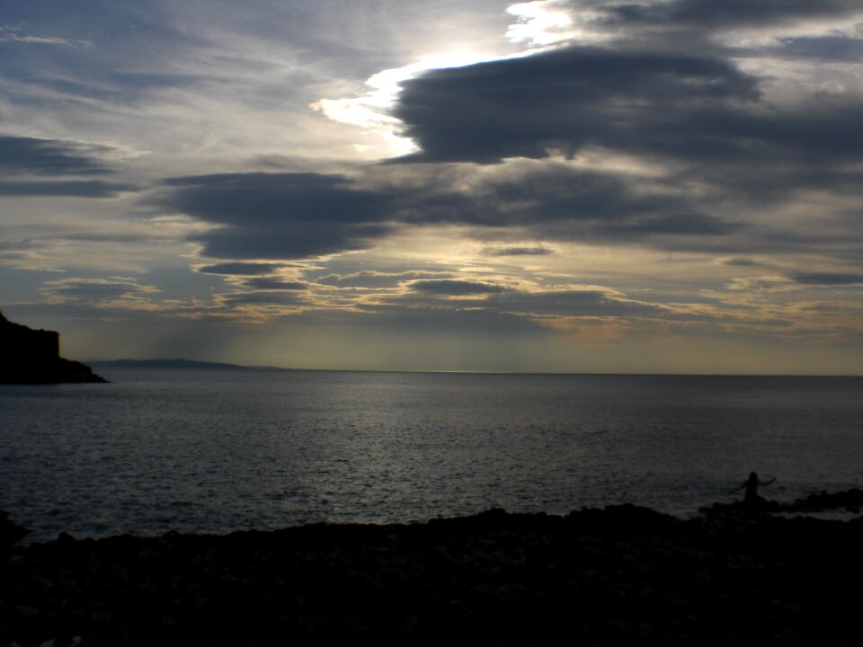 Clouds mood sea