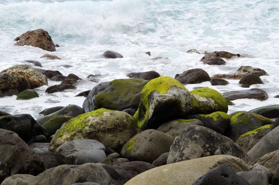 Rock rocky surf photo