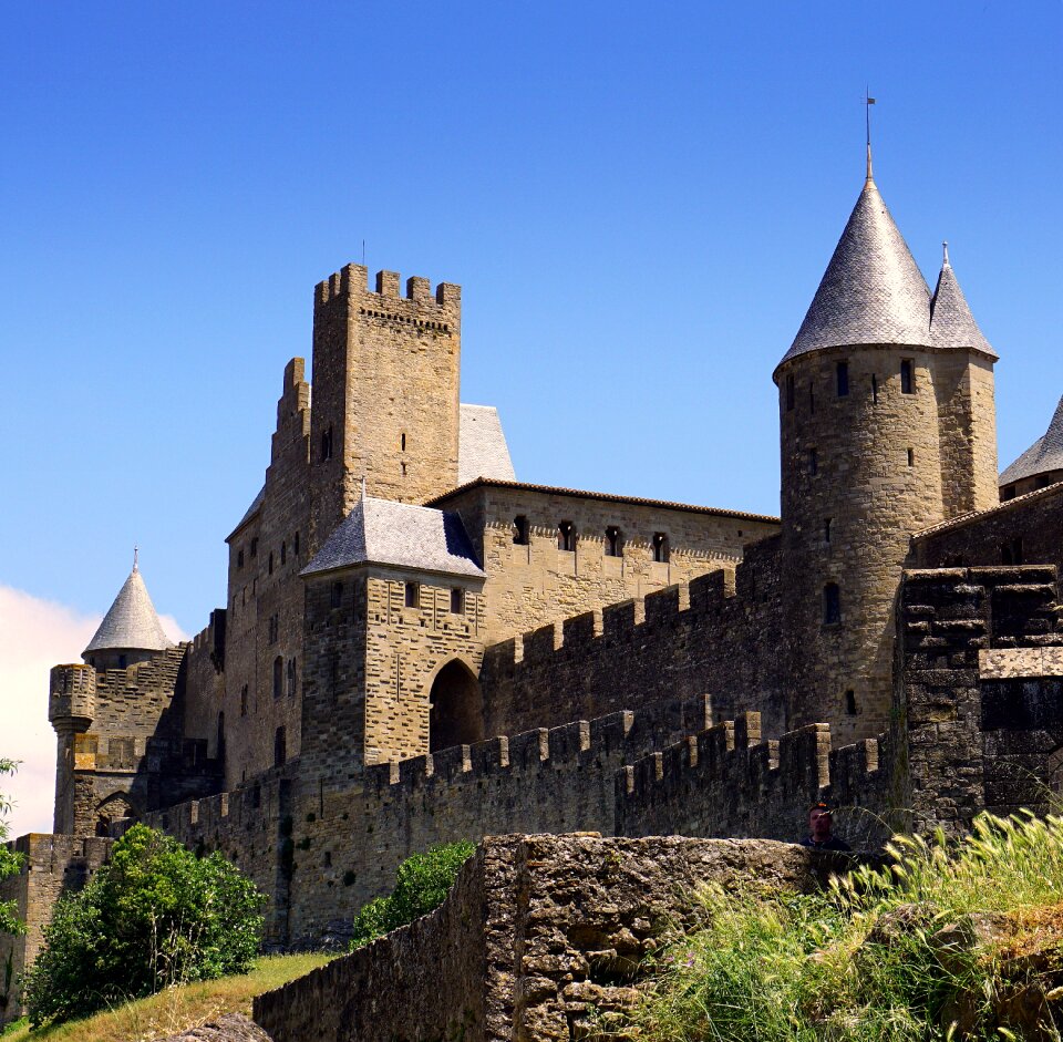 Fortress middle ages architecture photo
