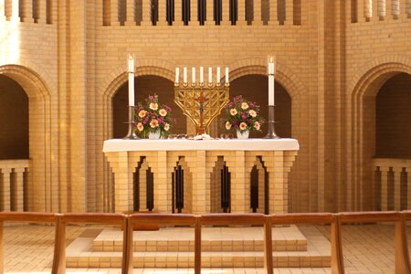 Interior the altar religion photo