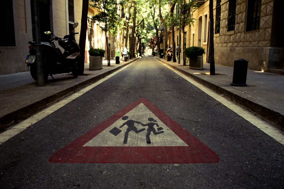 Escape street sign happy