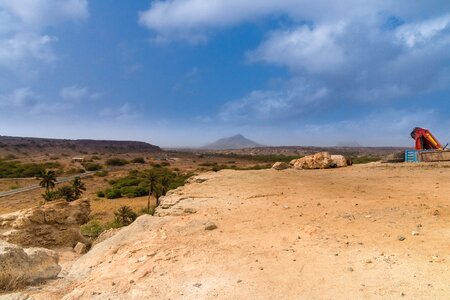Cape verde desert drought photo