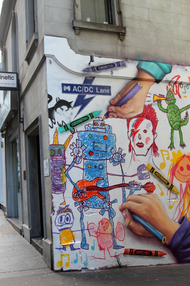 Urban wall artistic
