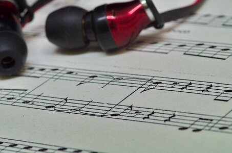 Headphones notenblatt sheet music