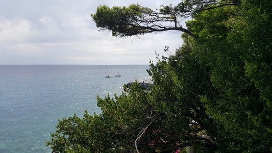 Landscape coast by the sea
