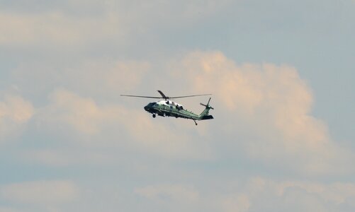 Hamburg helicopter trump