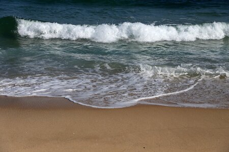 Sea sandy sandy beach