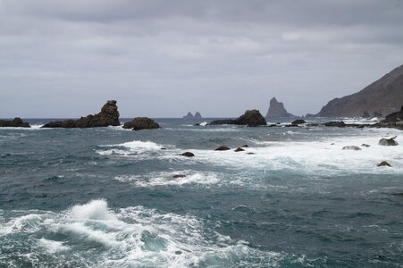 Sea rock ocean photo