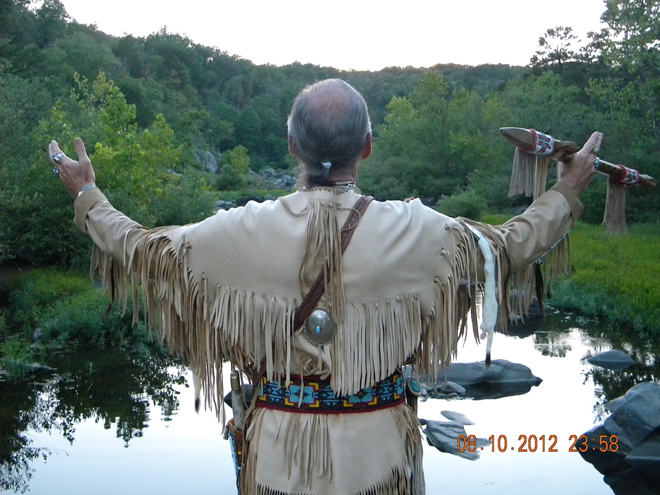 Scenic worship outside