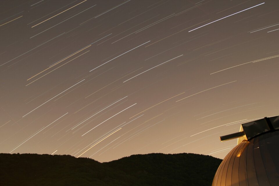 Starlight the night sky stars