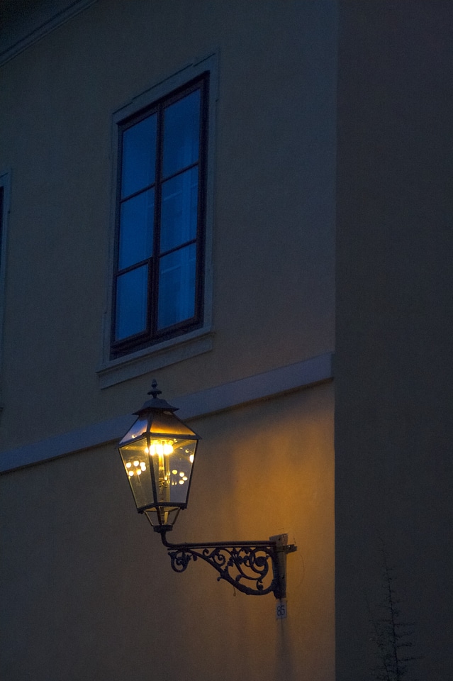 Light evening twilight