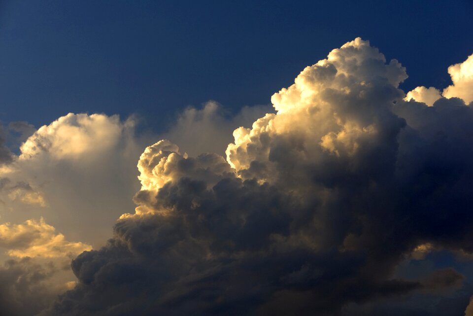 Piled on top of sky weather