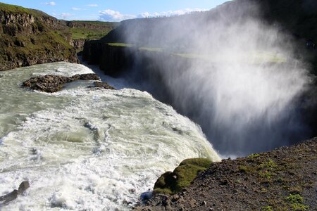 Gorge rock iceland
