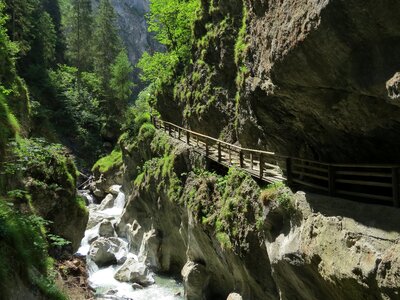 Hiking walking path rocks photo