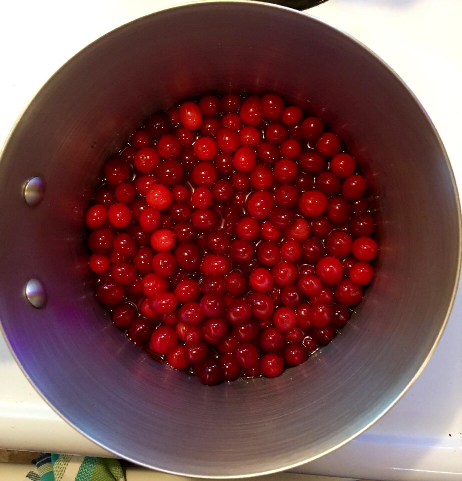 Cooking dessert delicious