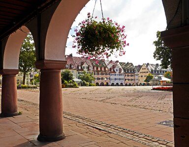 Famous gabled houses arcades