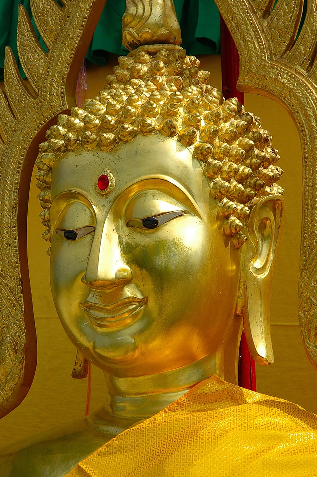 Gold portrait thailand