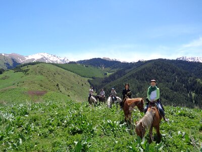 Kyrgyzstan valley photo