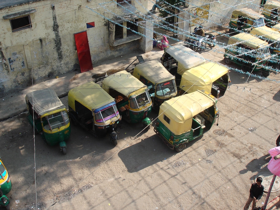Parked parking stand