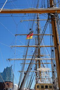 Navy mast elbe philharmonic hall