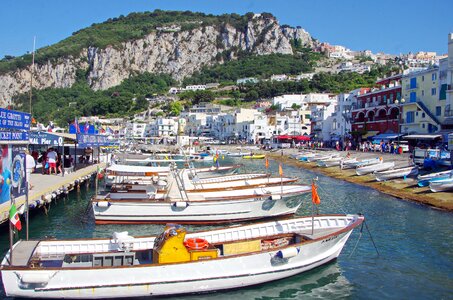 Boats navigation landscape photo