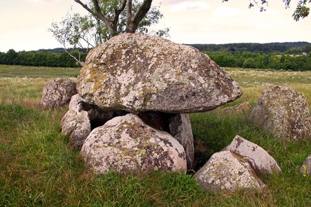 Ancient stone age monument photo