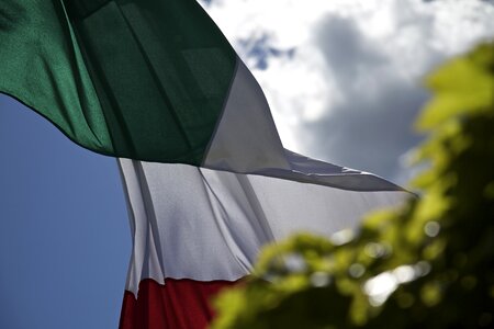 Italy flag italian flag patriotic photo