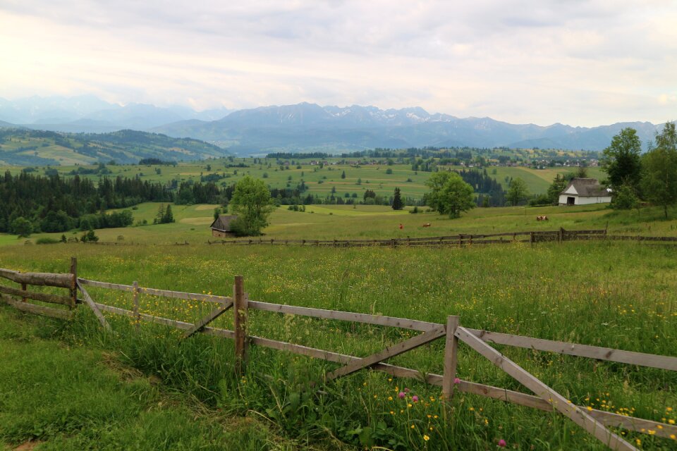 Polish tatras panorama landscape