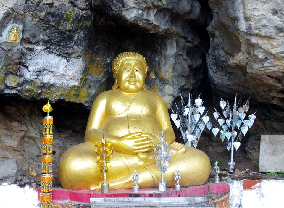 Buddhism cave sacred