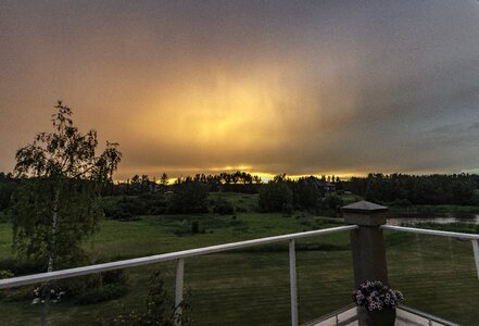 Sun summer sky