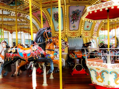 Fairground ride roundabout