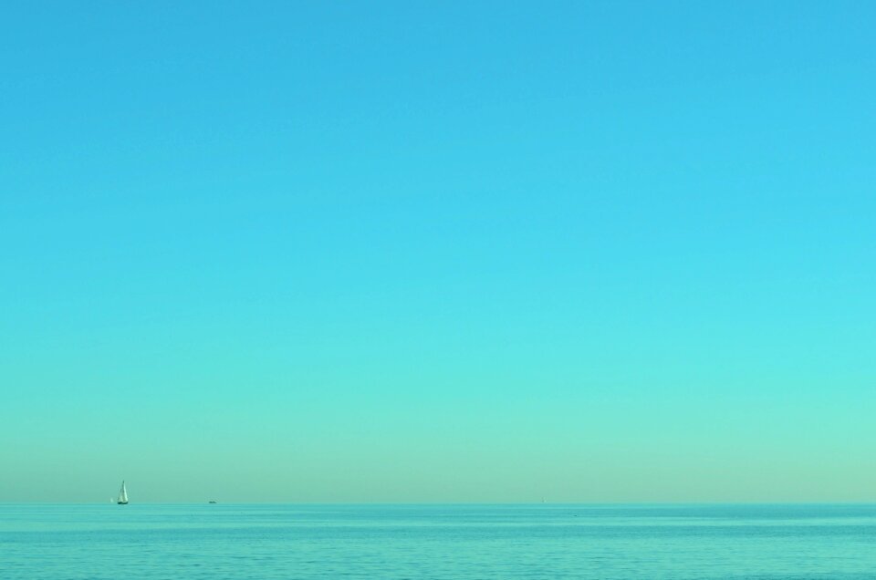 Sky sunset blue