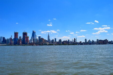 Manhattan city america photo