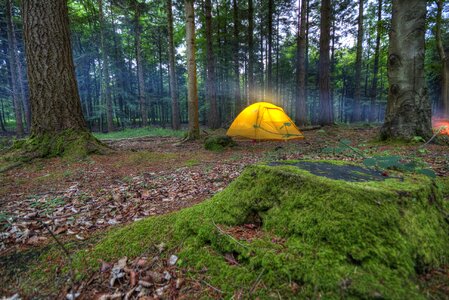 Camp nature recreation photo