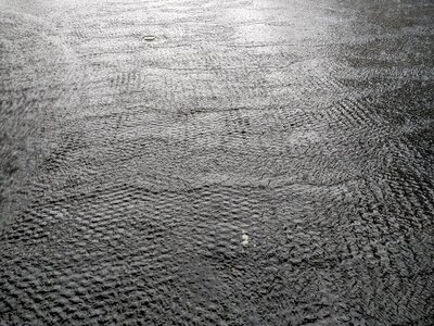Surface raindrop texture