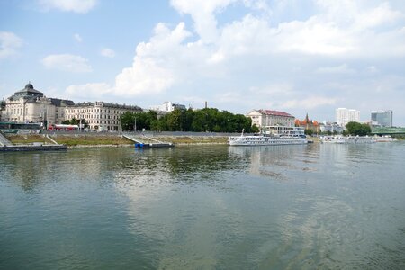 Danube city architecture