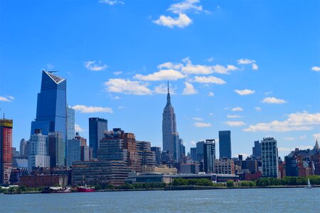 Manhattan city america photo