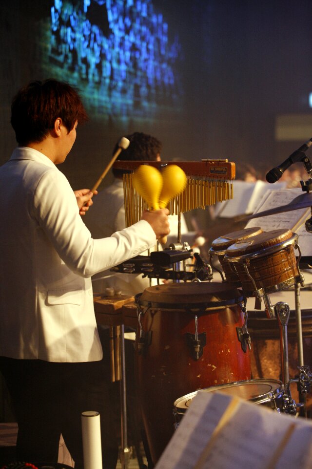 Ensemble played big band