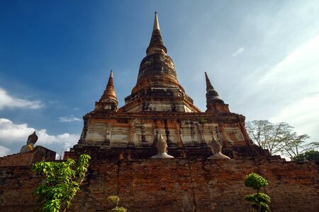 Temple measure ayutthaya photo