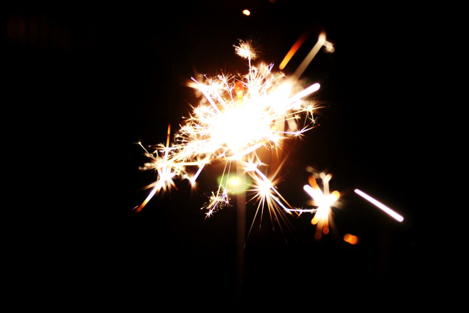 Fire flower biack