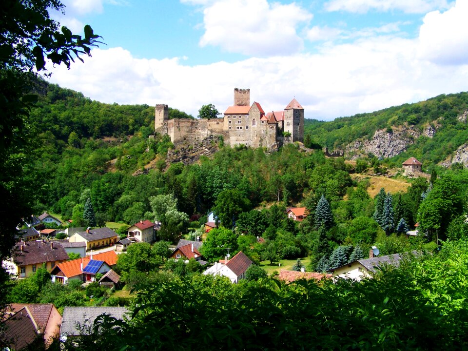 Hardegg castle austria landscape